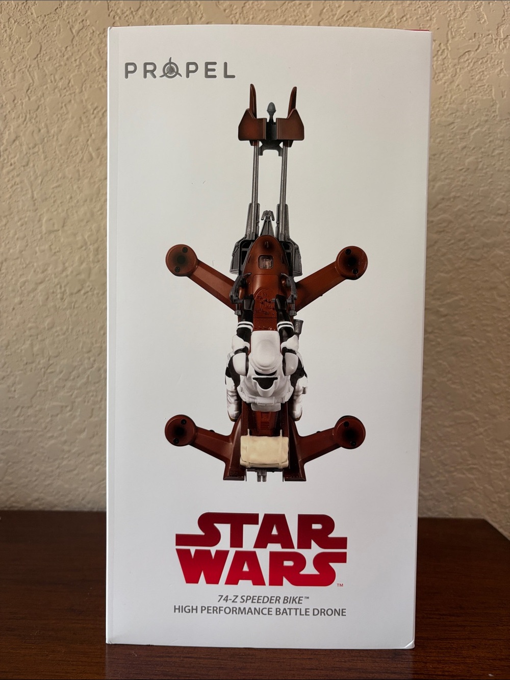 Star Wars Speeder Bike Drone - Brown & White